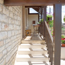 Terrasse gite bourgogne